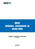 HiFEP lisävaruste - Kuljetus-, varastointi- ja nosto-ohje