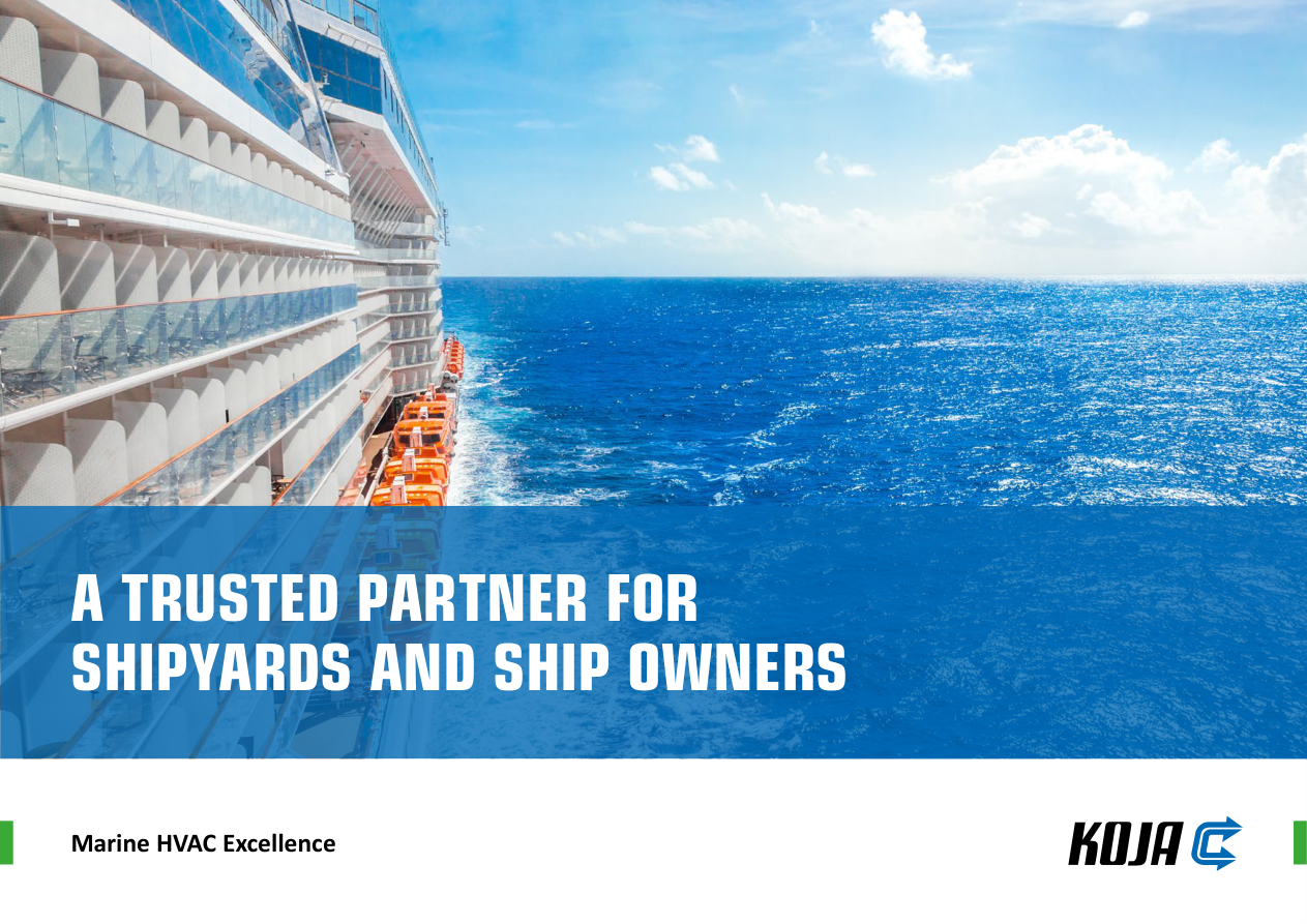 Koja Marine - Brochure